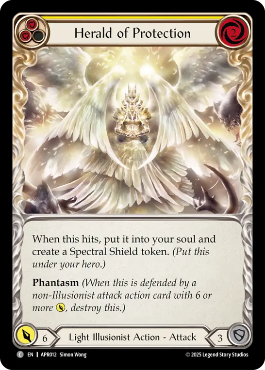 Herald of Protection (Yellow) APR012