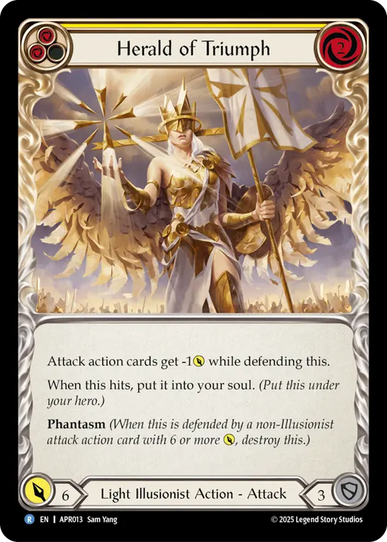 Herald of Triumph (Yellow) APR013