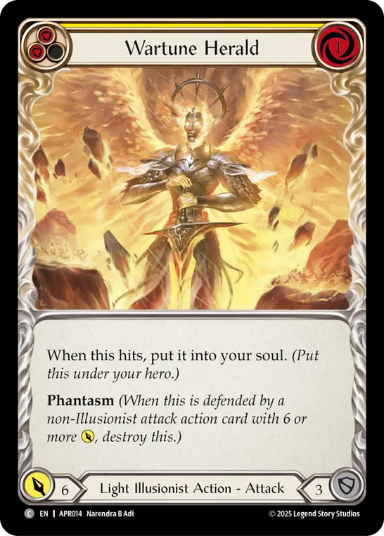 Wartune Herald (Yellow) APR014