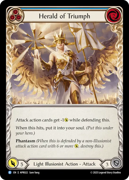 Herald of Triumph (Blue) APR022
