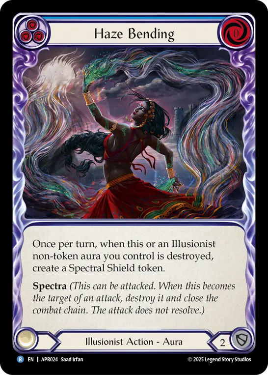 Haze Bending (Blue) APR024