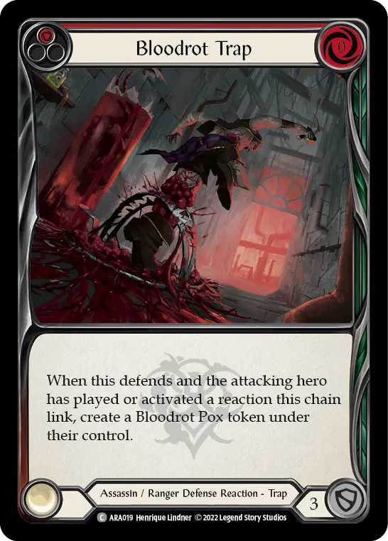 Bloodrot Trap (Red) ARA019
