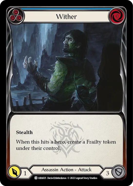 Wither (Blue) ARA025