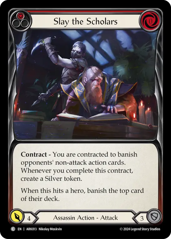 Slay the Scholars (Red)