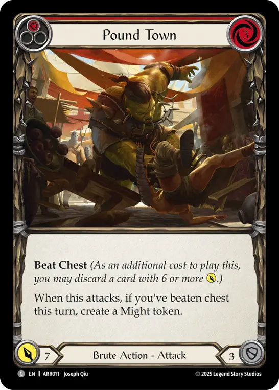 Pound Town (Red) ARR011