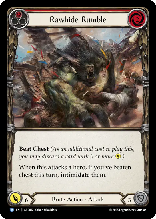 Rawhide Rumble (Red) ARR012