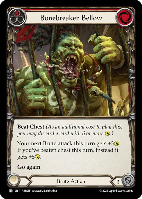 Bonebreaker Bellow (Red) ARR015