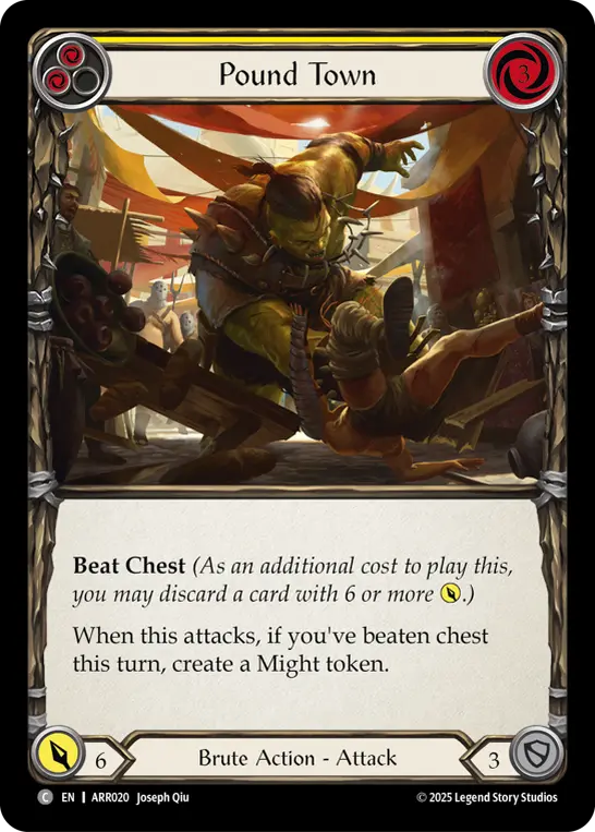 Pound Town (Yellow) ARR020