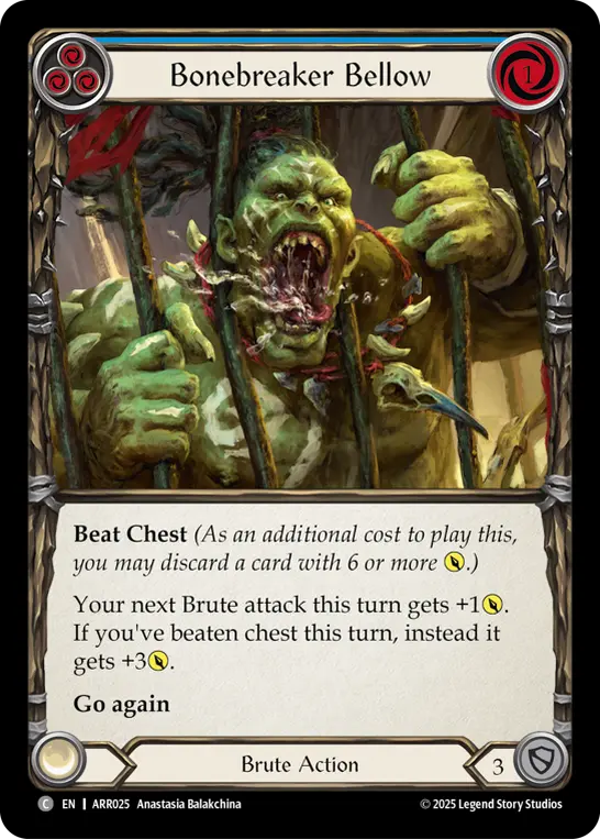 Bonebreaker Bellow (Blue) ARR025