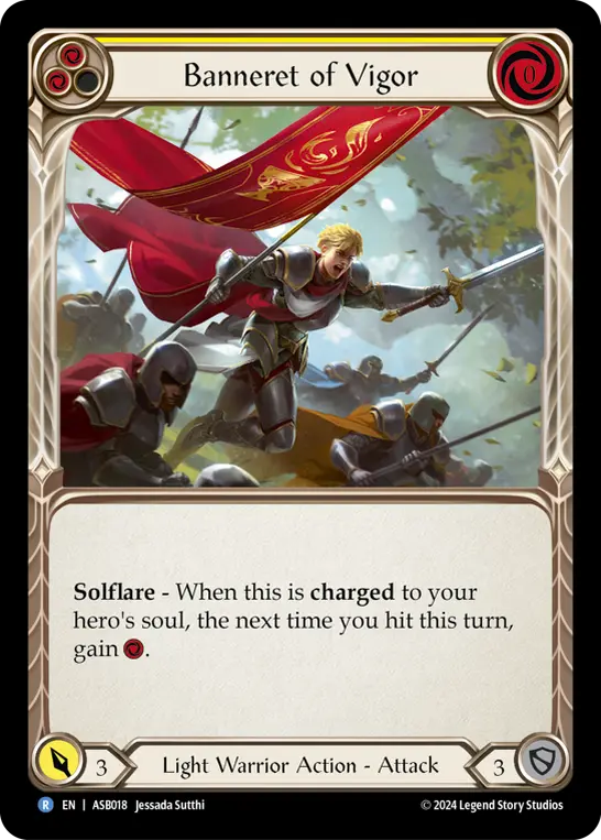 Banneret of Vigor (Yellow)
