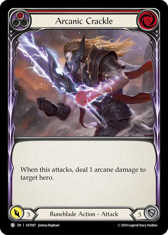 Arcanic Crackle (Red) AST007