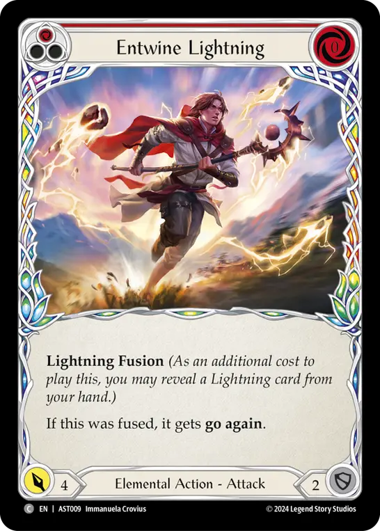 Entwine Lightning (Red) AST009