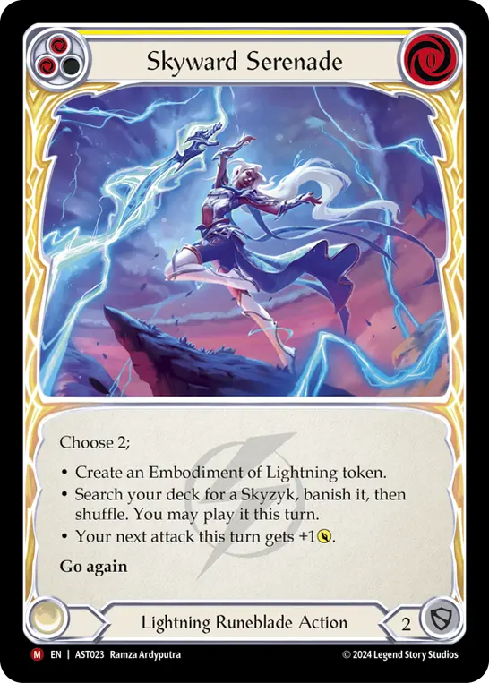 Skyward Serenade (Yellow)