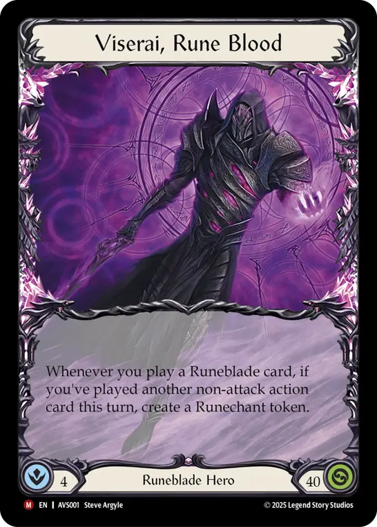 Viserai, Rune Blood AVS001