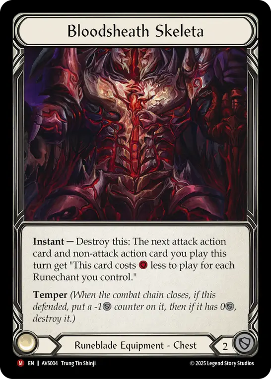 Bloodsheath Skeleta AVS004