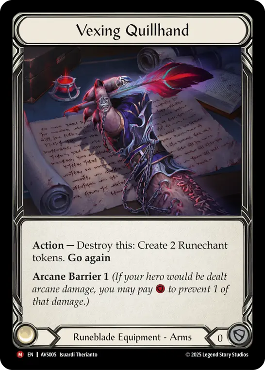 Vexing Quillhand AVS005