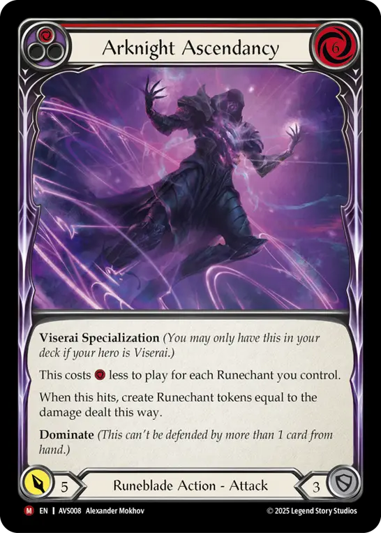 Arknight Ascendancy (Red) AVS008