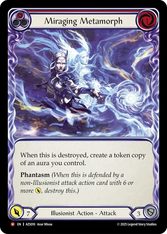 Miraging Metamorph (Red) AZS010