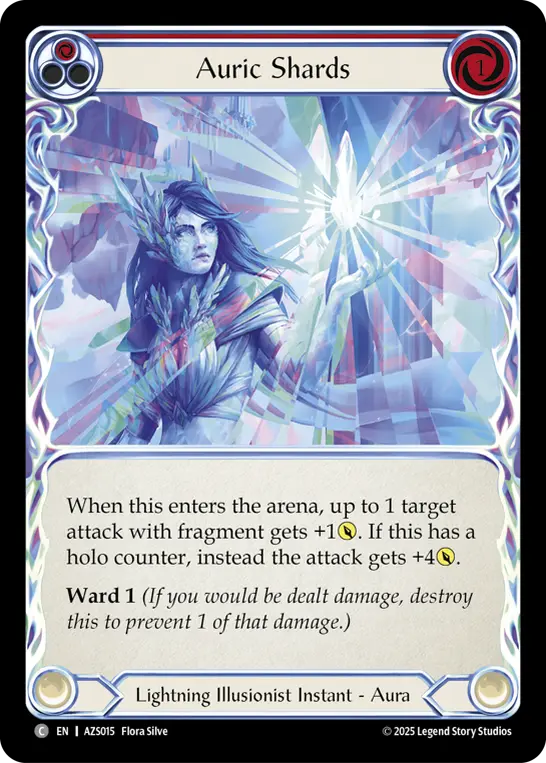 Auric Shards (Red) AZS015