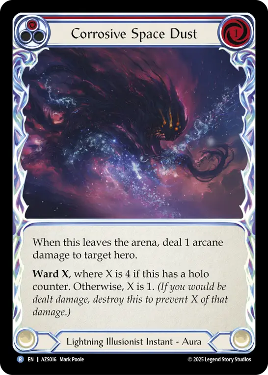 Corrosive Space Dust (Red) AZS016