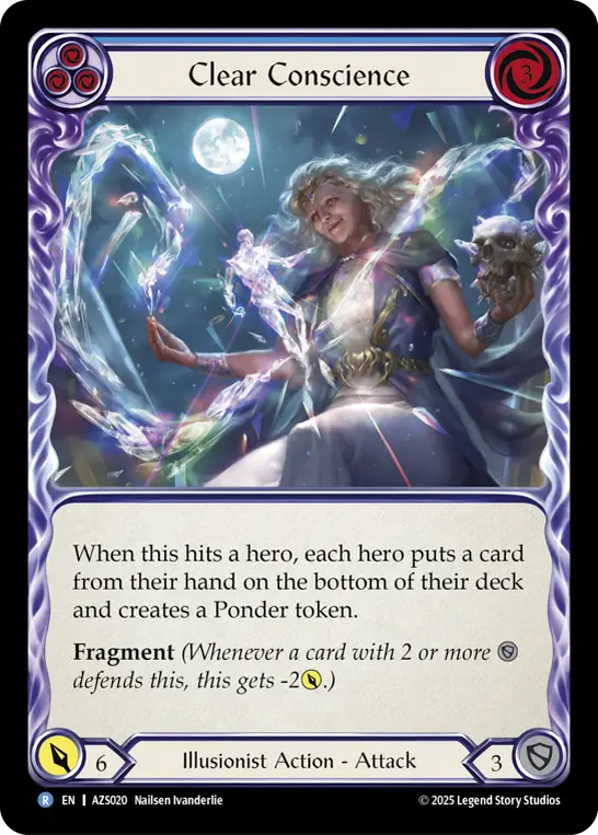 Clear Conscience (Blue) AZS020