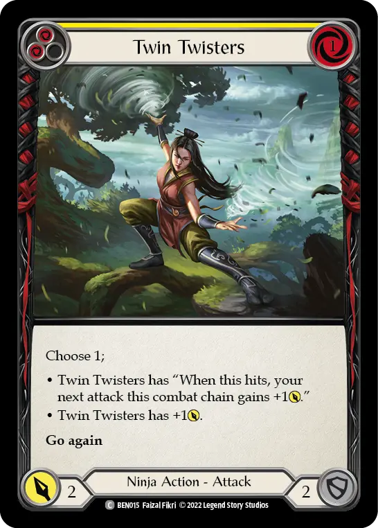 Twin Twisters (Yellow)