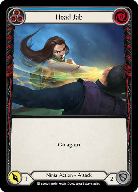 Head Jab (Blue) BEN024