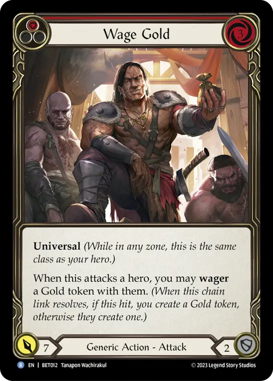 Wage Gold (Red) BET012