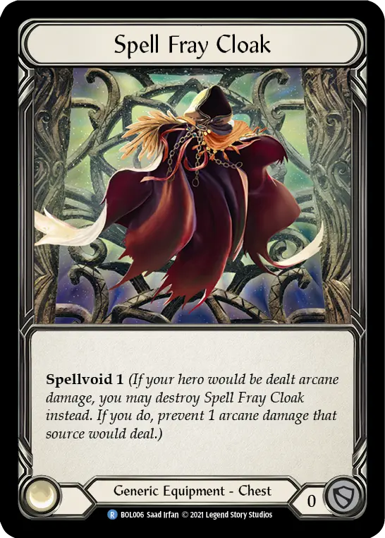 Spell Fray Cloak BOL006