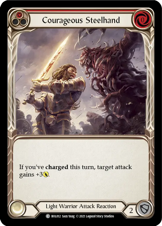 Courageous Steelhand (Red) BOL012