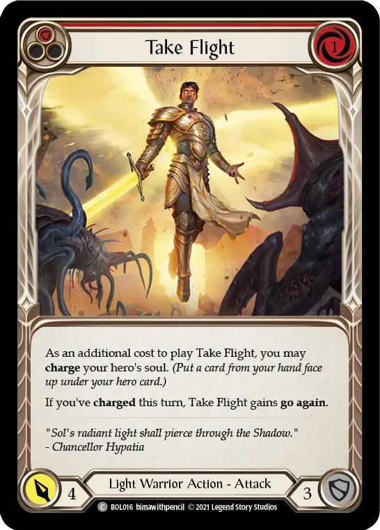 Take Flight (Red) BOL016