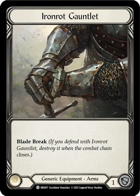 Ironrot Gauntlet BRI007
