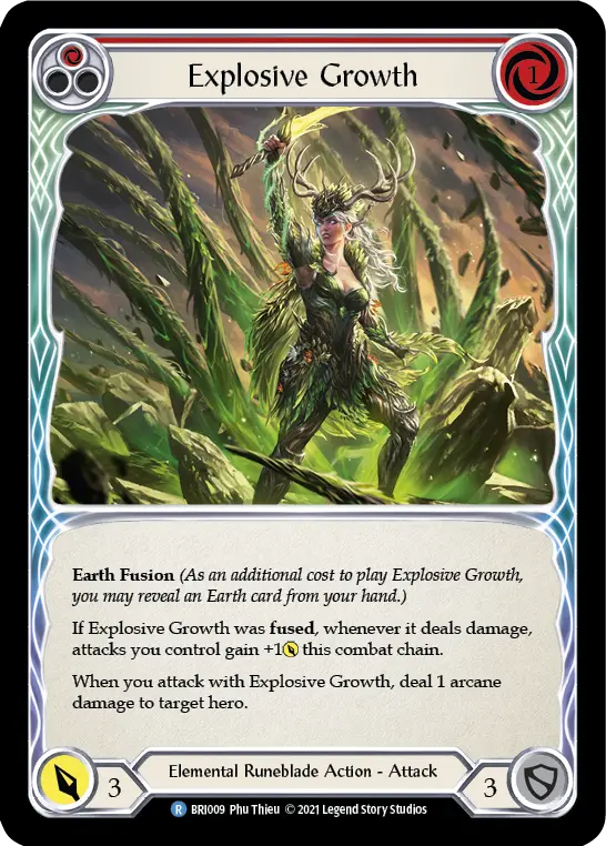 Explosive Growth (Red) BRI009