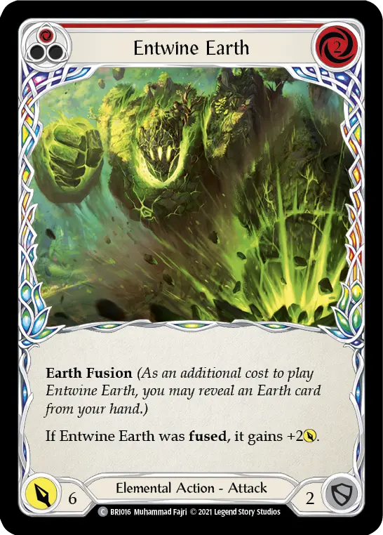 Entwine Earth (Red) BRI016