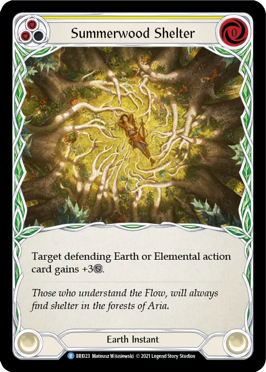 Summerwood Shelter (Yellow) BRI023