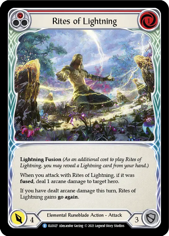 Rites of Lightning (Red) BRI027