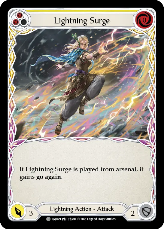 Lightning Surge (Yellow) BRI029