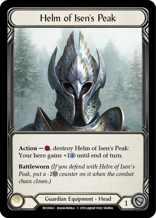 Helm of Isen's Peak BVO004