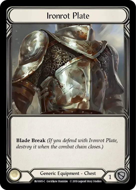 Ironrot Plate BVO005