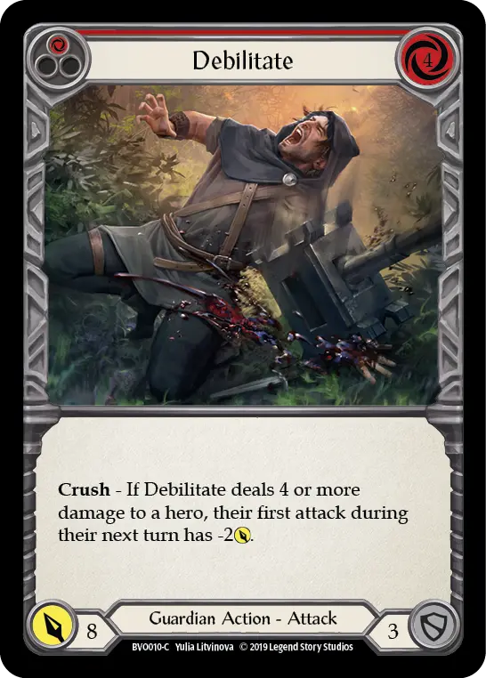 Debilitate (Red) BVO010