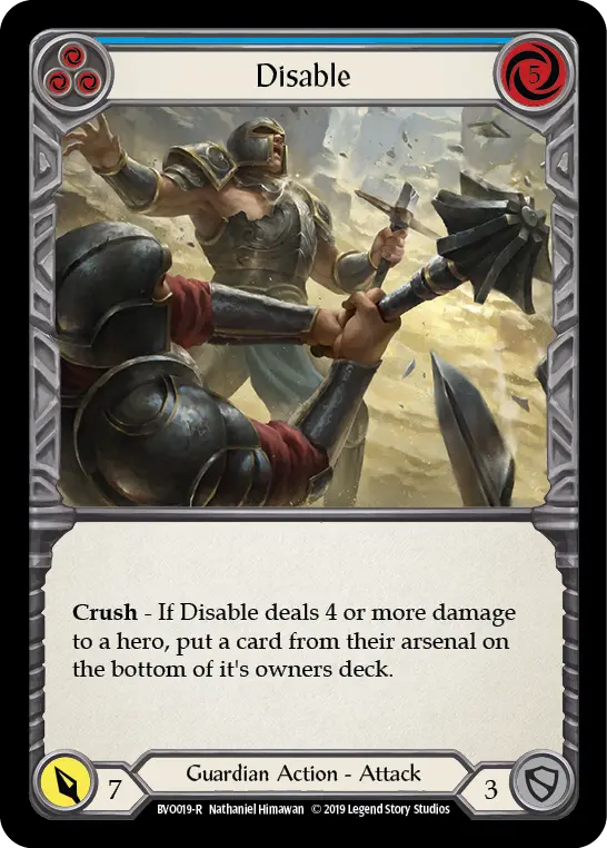 Disable (Blue) BVO019