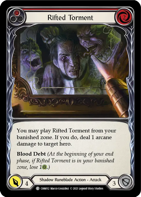 Rifted Torment (Red)