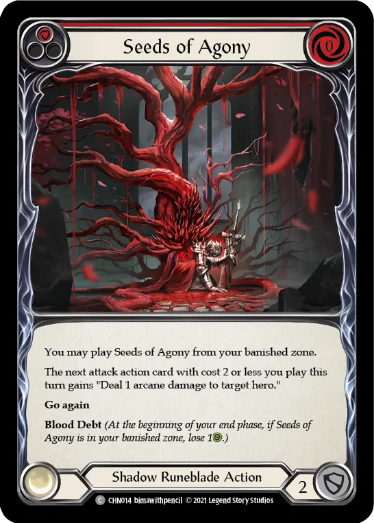 Seeds of Agony (Red) CHN014