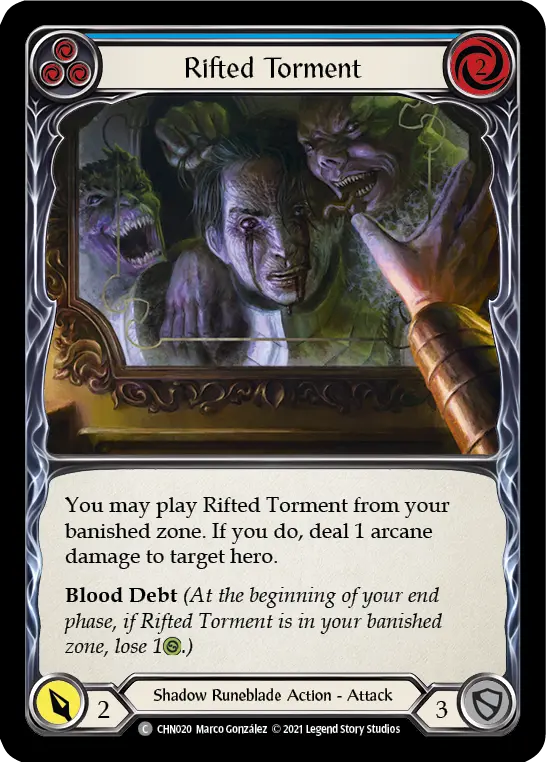 Rifted Torment (Blue) CHN020