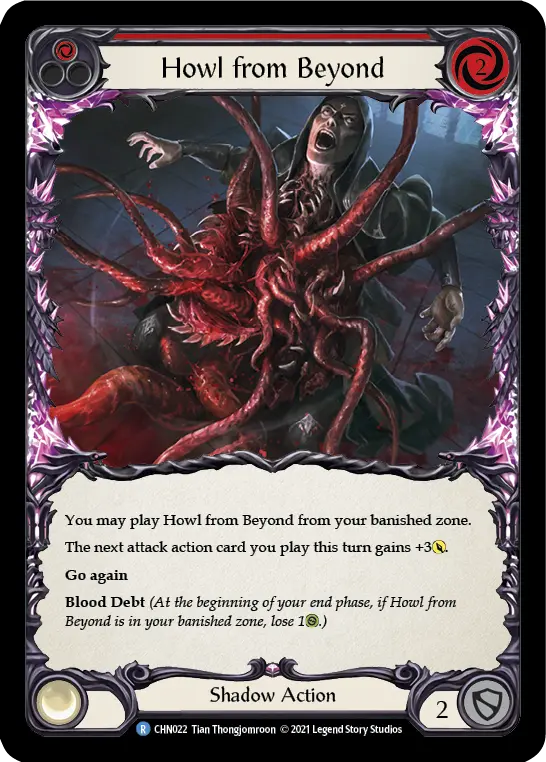 Howl from Beyond (Red) CHN022