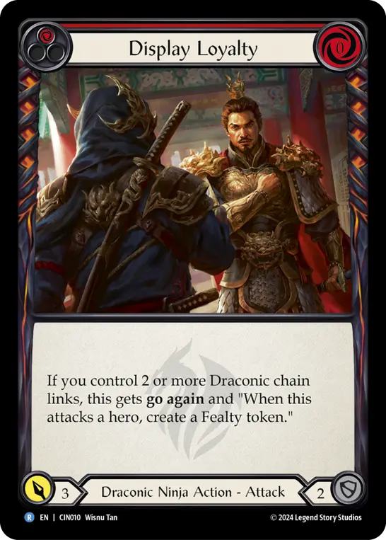 Display Loyalty (Red) CIN010