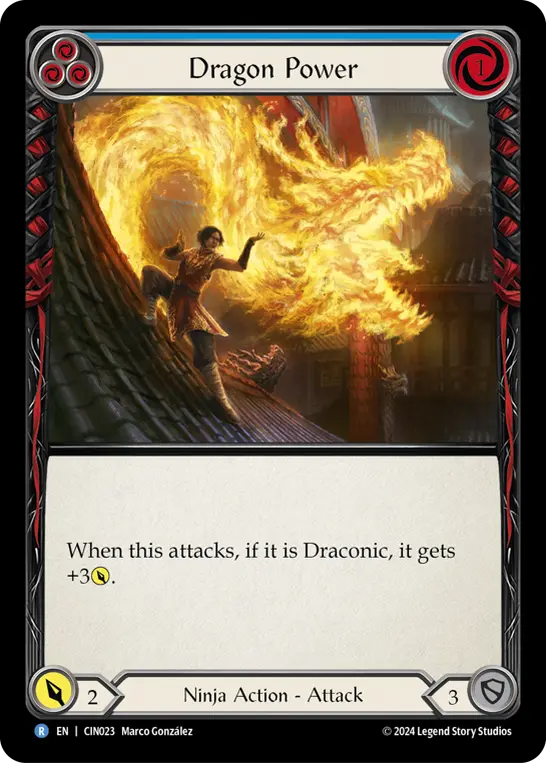 Dragon Power (Blue) CIN023
