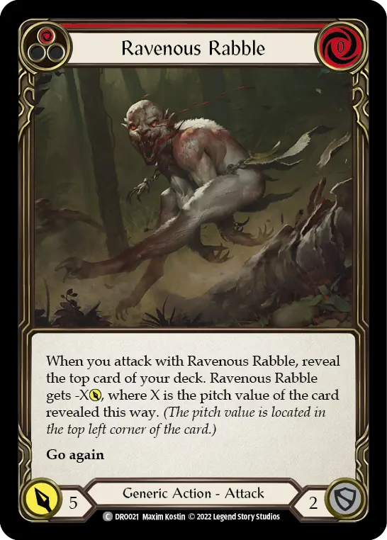 Ravenous Rabble (Red)