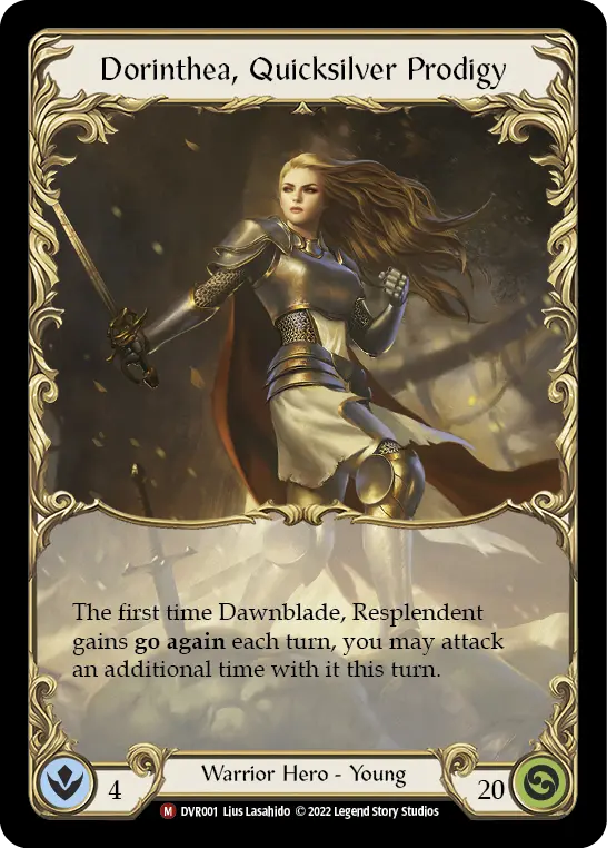 Dorinthea, Quicksilver Prodigy DVR001