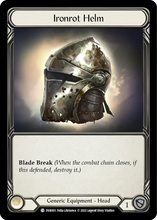 Ironrot Helm DVR003
